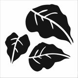 Stencil Sarayi Boyama Şablon Çiçek ve Meyve - 8508 - 50X50