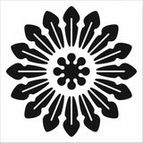 Stencil Sarayi Boyama Şablon Damask Çini Mandala - 8599 - 40X40