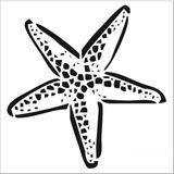 Stencil Sarayi Boyama Şablon Deniz - 5005 - 30X30