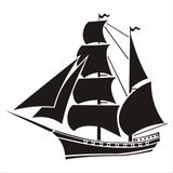 Stencil Sarayi Boyama Şablon Deniz - 8802 - 60X60