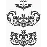Stencil Sarayi Boyama Şablon Desenler - 4582 - 40X60