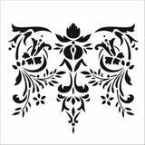 Stencil Sarayi Boyama Şablon Desenler - 4617 - 40X40