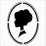 Stencil Sarayi Boyama Şablon Figür - 8303 - 60X60
