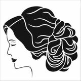 Stencil Sarayi Boyama Şablon Figür - 8411 - 50X50