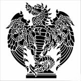 Stencil Sarayi Boyama Şablon Figür - 8627 - 80X80