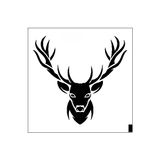 Stencil Sarayi Boyama Şablon Hayvanlar - 4551 - 50X50