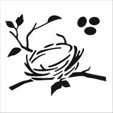 Stencil Sarayi Boyama Şablon Hayvanlar - 8517 - 40X40