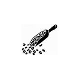 Stencil Sarayi Boyama Şablon Mutfak Obje ve Yazıları - 4494 - 40X40