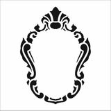Stencil Sarayi Boyama Şablon Objeler - 4456 - 60X60