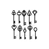 Stencil Sarayi Boyama Şablon Objeler - 4460 - 30X30