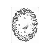 Stencil Sarayi Boyama Şablon Saat - 4440 - 30X30