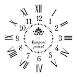 Stencil Sarayi Boyama Şablon Saat - 4445 - 60X60