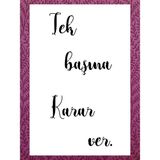 Stencil Sarayi Boyama Şablon Yazı ve Numaralar - 2081 Ölçü 80X100