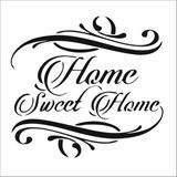 Stencil Sarayi Boyama Şablon Yazı ve Numaralar - 4386 - 80X80