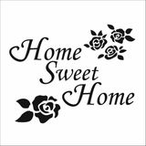 Stencil Sarayi Boyama Şablon Yazı ve Numaralar - 4402 - 40X40