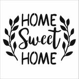 Stencil Sarayi Boyama Şablon Yazı ve Numaralar - 4403 - 60X60