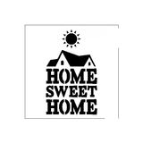 Stencil Sarayi Boyama Şablon Yazı ve Numaralar - 4404 - 40X40