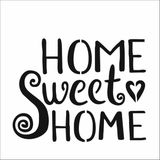 Stencil Sarayi Boyama Şablon Yazı ve Numaralar - 4405 - 40X40