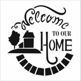 Stencil Sarayi Boyama Şablon Yazı ve Numaralar - 4406 - 60X60