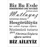 Stencil Sarayi Boyama Şablon Yazı ve Numaralar - 8036 - 80X100