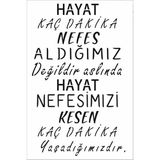 Stencil Sarayi Boyama Şablon Yazı ve Numaralar - 8455 - 40X60
