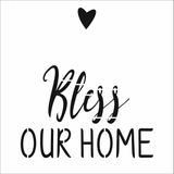 Stencil Sarayi Boyama Şablon Yazı ve Numaralar - 8578 - 60X60