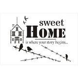 Stencil Sarayi Boyama Şablon Yazı ve Numaralar - 8691 - 40X60