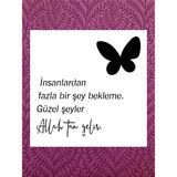 Stencil Sarayi Boyama Şablon Yazı ve Numaralar - 9009 Ölçü 50X50