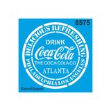 StencilSepeti Coca Cola - Stencil Boyama Şablonu 40x40cm