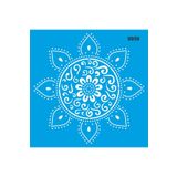 StencilSepeti Mandala Stencil Şablonu 30x30