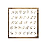 STENCİLTASARIM Cakes Stencil St426 Pasta, Kurabiye, Kek Süsleme Şablonları
