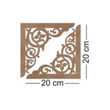 STENCİLTASARIM Lazer Kesim Aplik, Boyanabilir Ham Ahşap, Dekoratif Ürün ,mobilya Süsleme, Ahşap Boyama