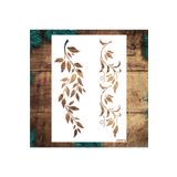 STENCİLTASARIM Stencil Tasarım Br015 - Dekoratif Duvar Ve Eşya Boyama Şablonları 21 X 30 Cm
