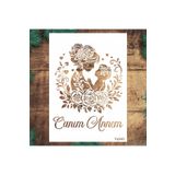 STENCİLTASARIM Stencil Tasarım Canım Annem- Dekoratif Duvar, Eşya,kumaş, Boyama Şablonları YZ343