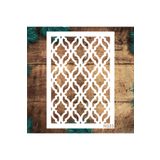 STENCİLTASARIM Stencil Tasarım - Dekoratif Duvar, Fayans Ve Eşya Boyama Şablonları 21x30cm R033