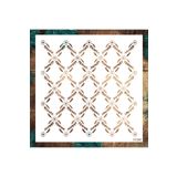 STENCİLTASARIM Stencil Tasarım - Dekoratif Duvar, Fayans Ve Eşya Boyama Şablonları 25x25cm R056