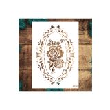 STENCİLTASARIM Stencil Tasarım - Dekoratif Duvar Ve Eşya Boyama Şablonları 21 X 30 Cm F112