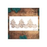 STENCİLTASARIM Stencil Tasarım Dnt013- Dekoratif Duvar, Fayans Ve Eşya Boyama Şablonları 15x30cm