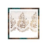 STENCİLTASARIM Stencil Tasarım Dnt026- Dekoratif Duvar, Fayans Ve Eşya Boyama Şablonları 30x30cm
