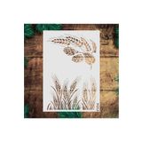 STENCİLTASARIM Stencil Tasarım F094 - Dekoratif Duvar Ve Eşya Boyama Şablonları 21x30 Cm