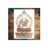 STENCİLTASARIM Stencil Tasarım Fsl059 Budha- Dekoratif Duvar, Fayans Ve Eşya Boyama Şablonları