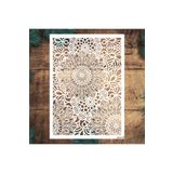 STENCİLTASARIM Stencil Tasarım Hd215 Mix Mandala - Dekoratif Duvar Ve Eşya Boyama Şablonları