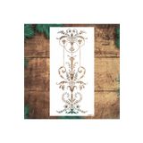 STENCİLTASARIM Stencil Tasarım Hd277 Duvar Desenler- Dekoratif Duvar, Eşya, Fayans,kumaş Boyama Şablonları 70x140cm