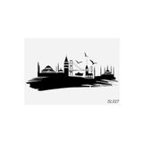 STENCİLTASARIM Stencil Tasarım İstanbul - Dekoratif Duvar Ve Eşya Boyama Şablonları SL027
