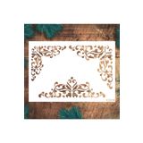 STENCİLTASARIM Stencil Tasarım Kö054- Dekoratif Duvar, Fayans Ve Eşya Boyama Şablonları 21x30cm