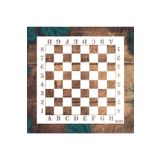 STENCİLTASARIM Stencil Tasarım S090 Satranç Duvar Ahşap Cam Boyama Deseni
