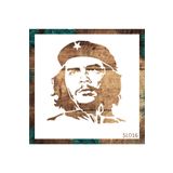 STENCİLTASARIM Stencil Tasarım Sl016 Che Guevara- Dekoratif Duvar, Fayans Ve Eşya Boyama Şablonları 25x25cm