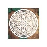 STENCİLTASARIM Stencil Tasarım Yu084- Dekoratif Duvar, Eşya, Fayans,kumaş Boyama Şablonları 30x30 Cm