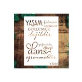 STENCİLTASARIM Stencil Tasarım Yz234 Yaşam- Dekoratif Duvar, Eşya, Fayans,kumaş Boyama Şablonları 21x30 Cm