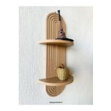 Step and Maker Ahşap (MDF) Dekoratif Duvar Rafı - (70*20 CM)